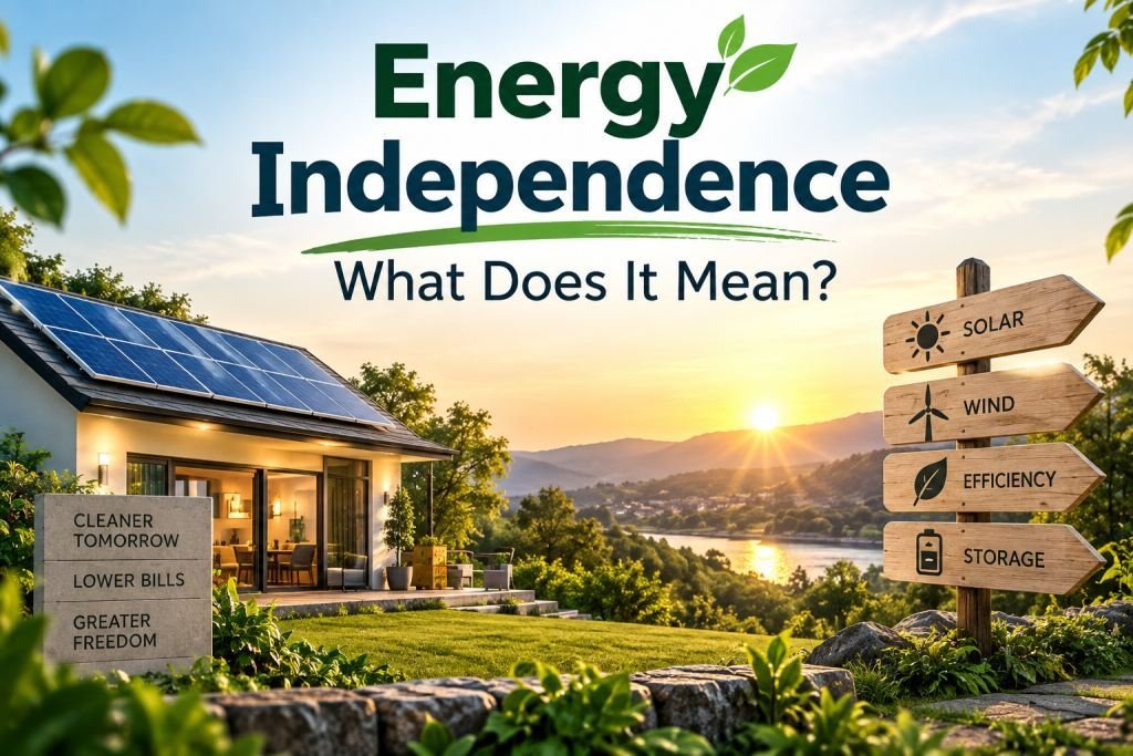Energy Independence: What Does It Mean?