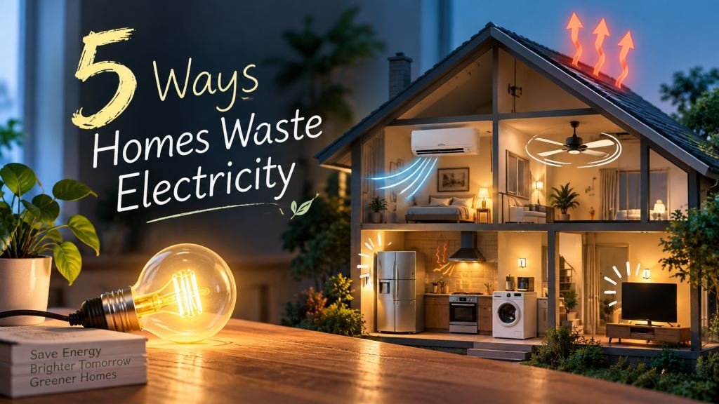 5 Ways Homes Waste Electricity